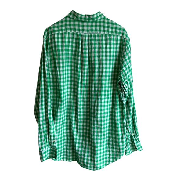 Ralph Lauren Men's Classic Fit Double Faced Gingham Button Down Shirt XL - Picture 5 of 8
